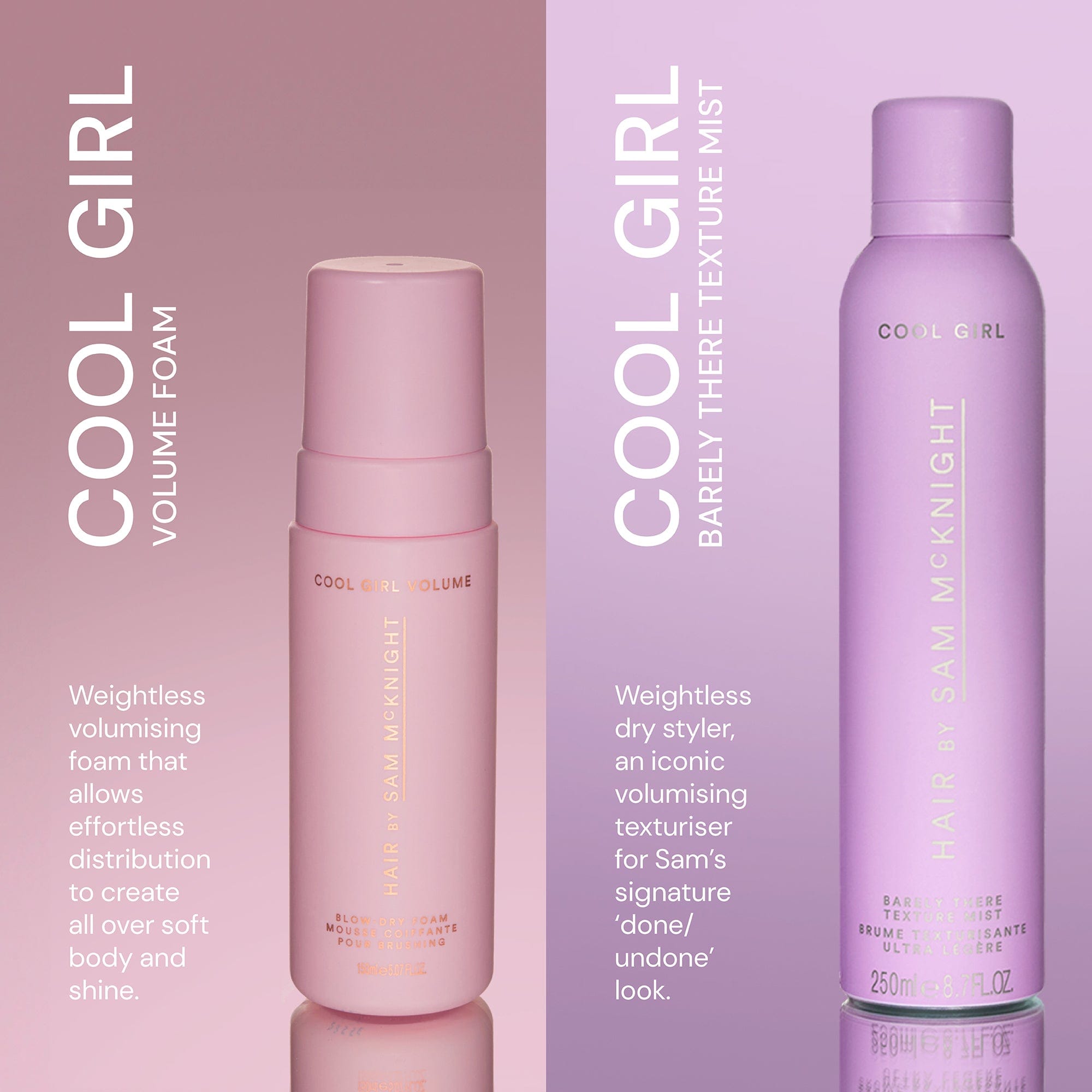 Volume Blow Dry Foam Sam McKnight Espuma de volumen - ABANUC