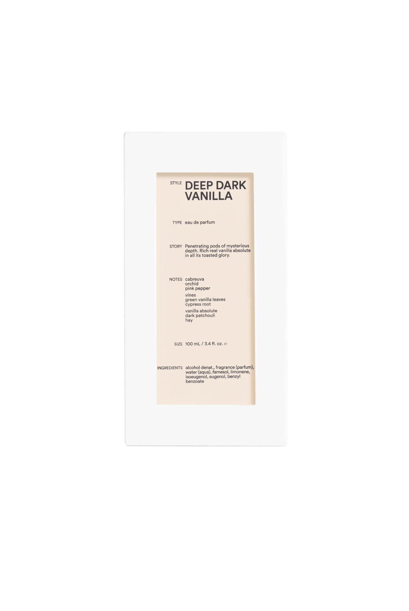 EDP DEEP DARK VANILLA