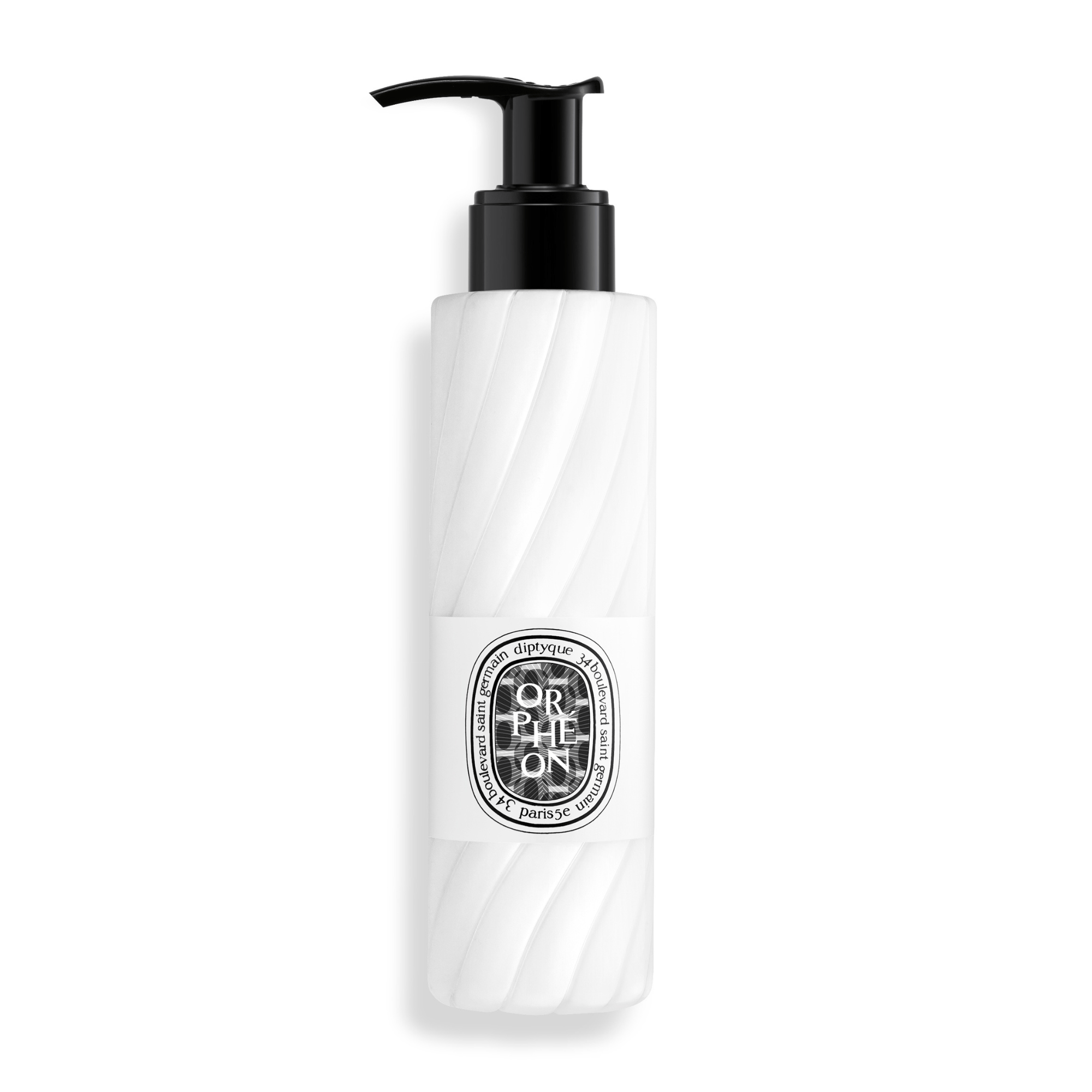 Diptyque Orphéon Loción Corporal 200ml hidrata y perfuma con mandarina verde, enebro y cedro. Extiende la fragancia en la piel.