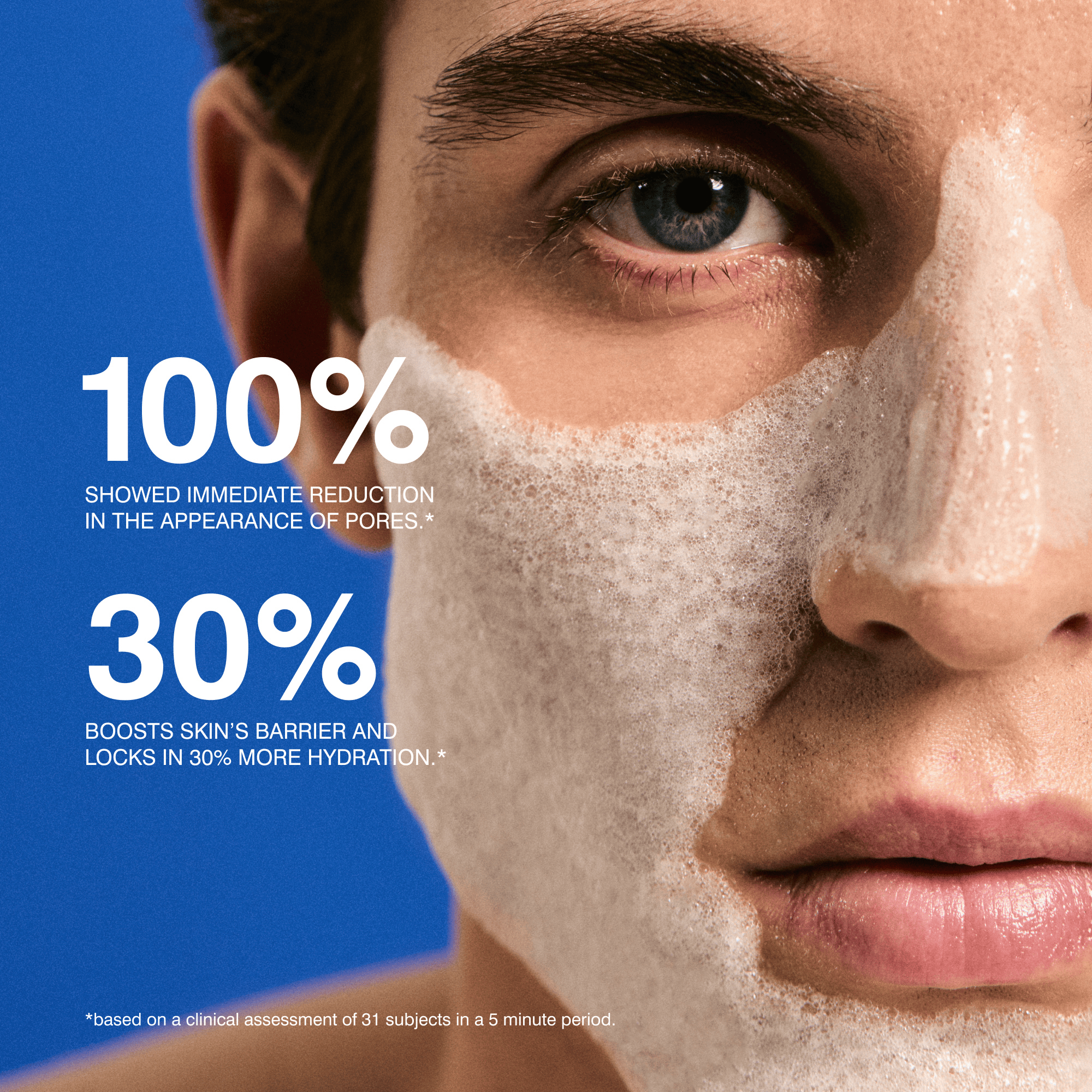 Foaming Reset Mask de MALIN+GOETZ: mascarilla espumosa de 5 minutos con vitamina C, ácido ferúlico y arcilla que purifica, hidrata e ilumina la piel.
