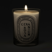 Geranium rosa vela perfumada diptyque 