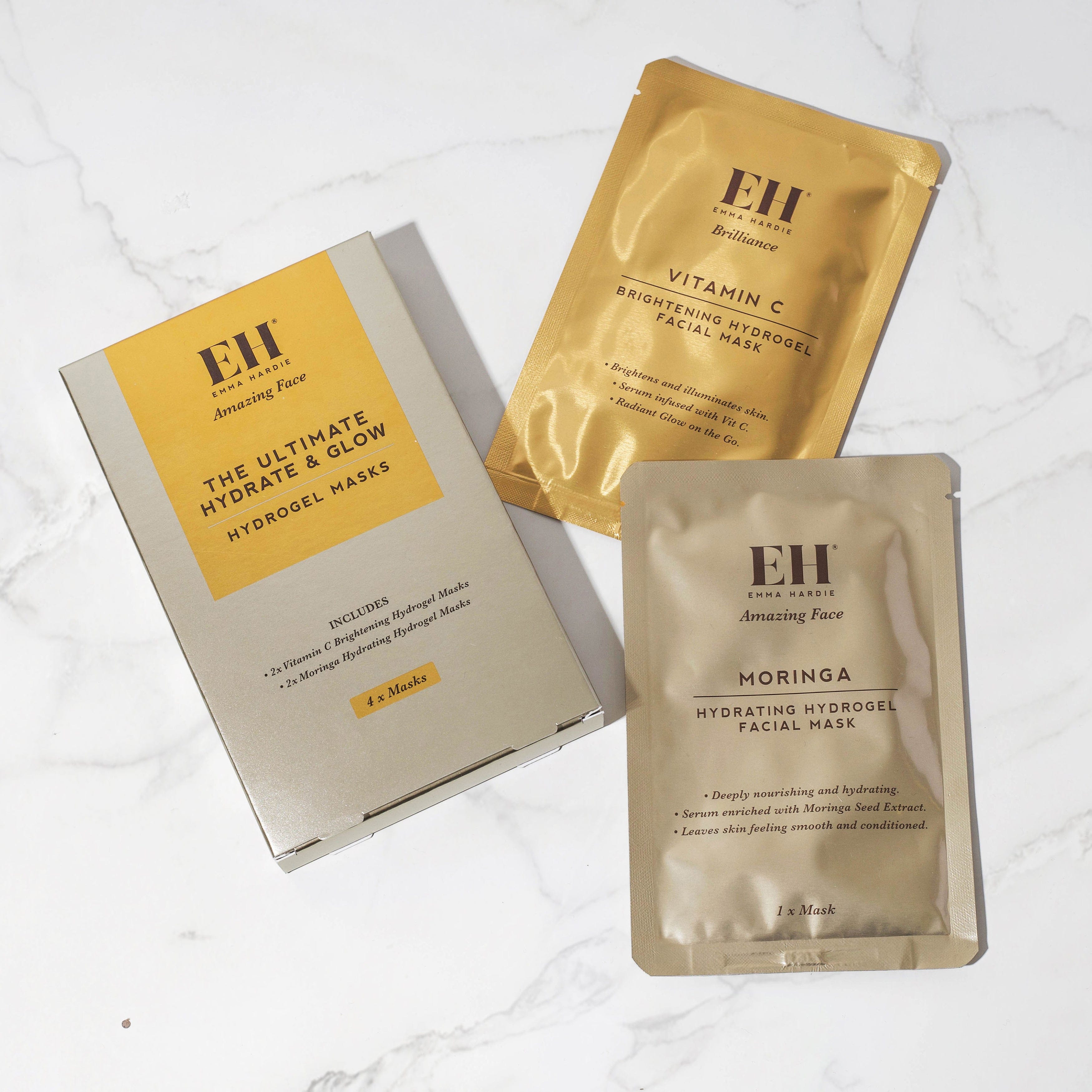 Set de Regalo Ultimate Hydrate & Glow Hydrogel Mask | Emma Hardie