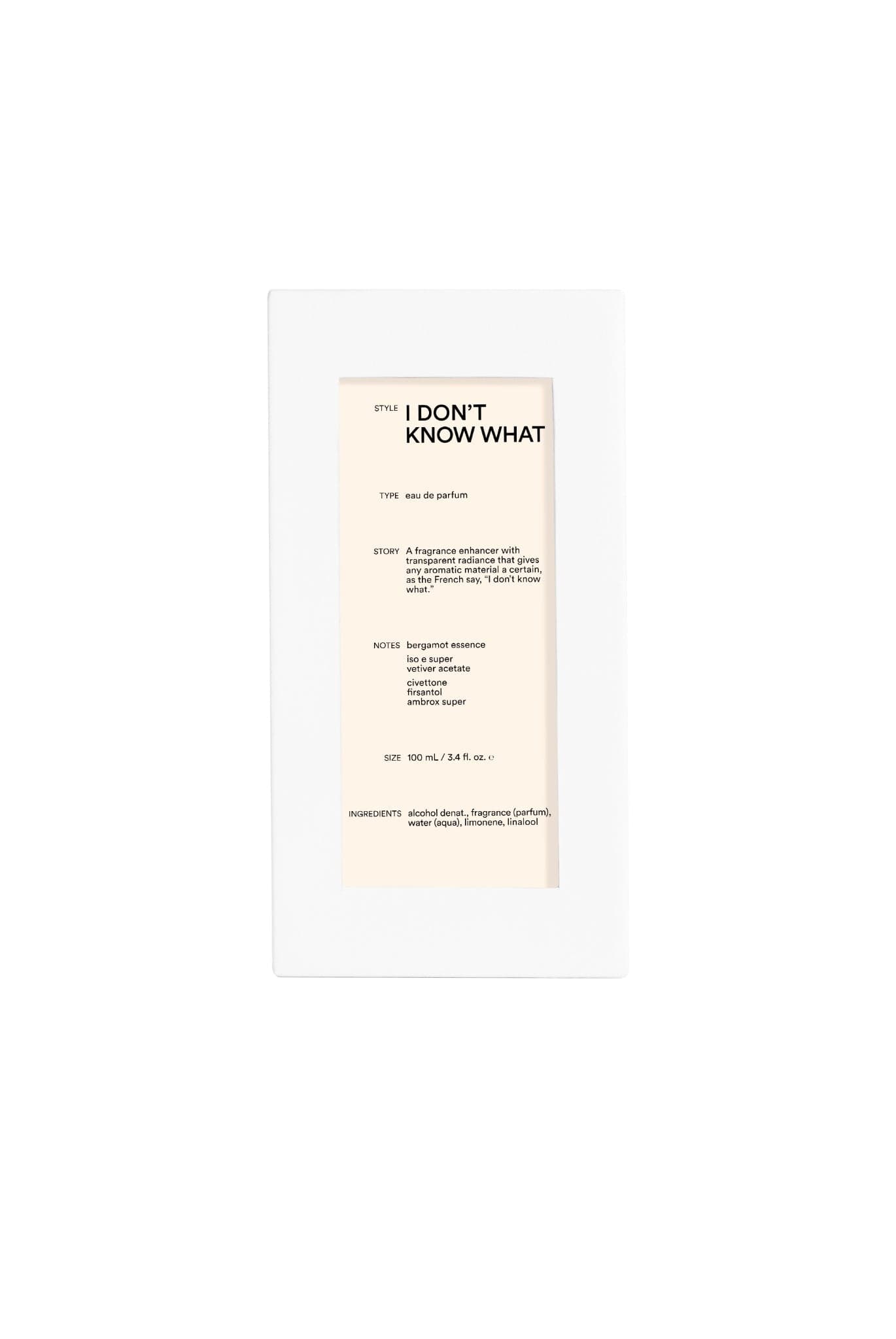 I Don't Know What D.S. & DURGA Eau de parfum - ABANUC