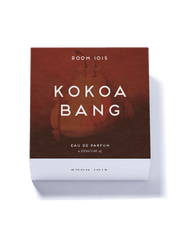 ROOM 1015 KOKOA BANG perfume gourmand de cacao creado por Jérôme Di Marino con notas de champán rosado, magnolia, vainilla y haba tonka
