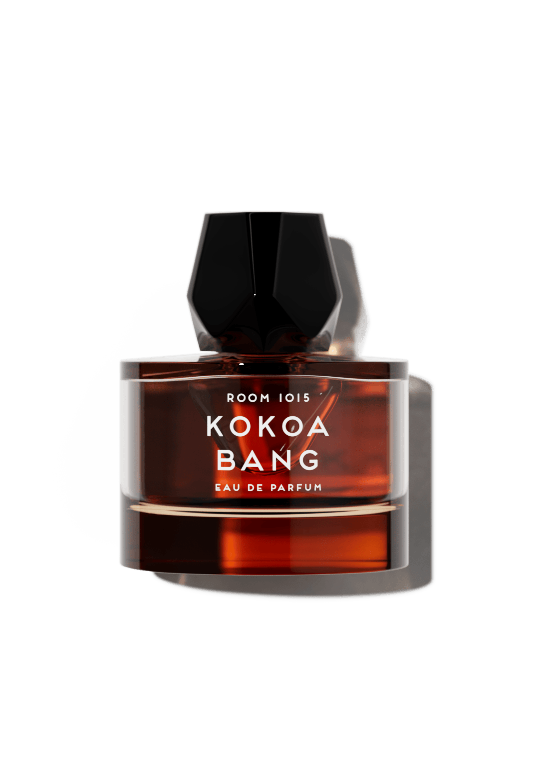 ROOM 1015 KOKOA BANG perfume gourmand de cacao creado por Jérôme Di Marino con notas de champán rosado, magnolia, vainilla y haba tonka