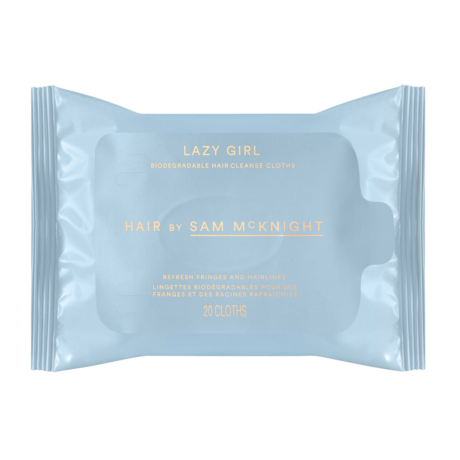 Lazy Girl Biodegradable Hair Cleansing Wipes Hair by Sam Mcknight Toallitas limpiadoras - ABANUC