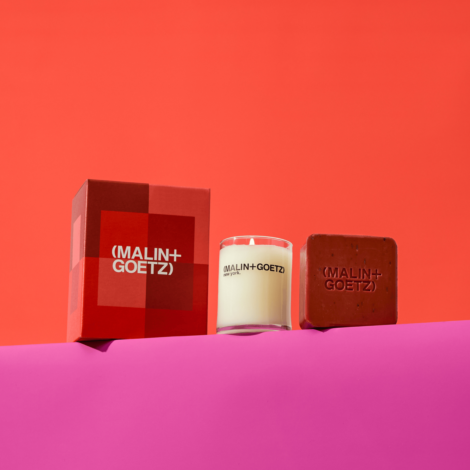 MALIN+GOETZ Farm to Table Set edición limitada con jabón sólido Tomato y vela perfumada Tomato Votive