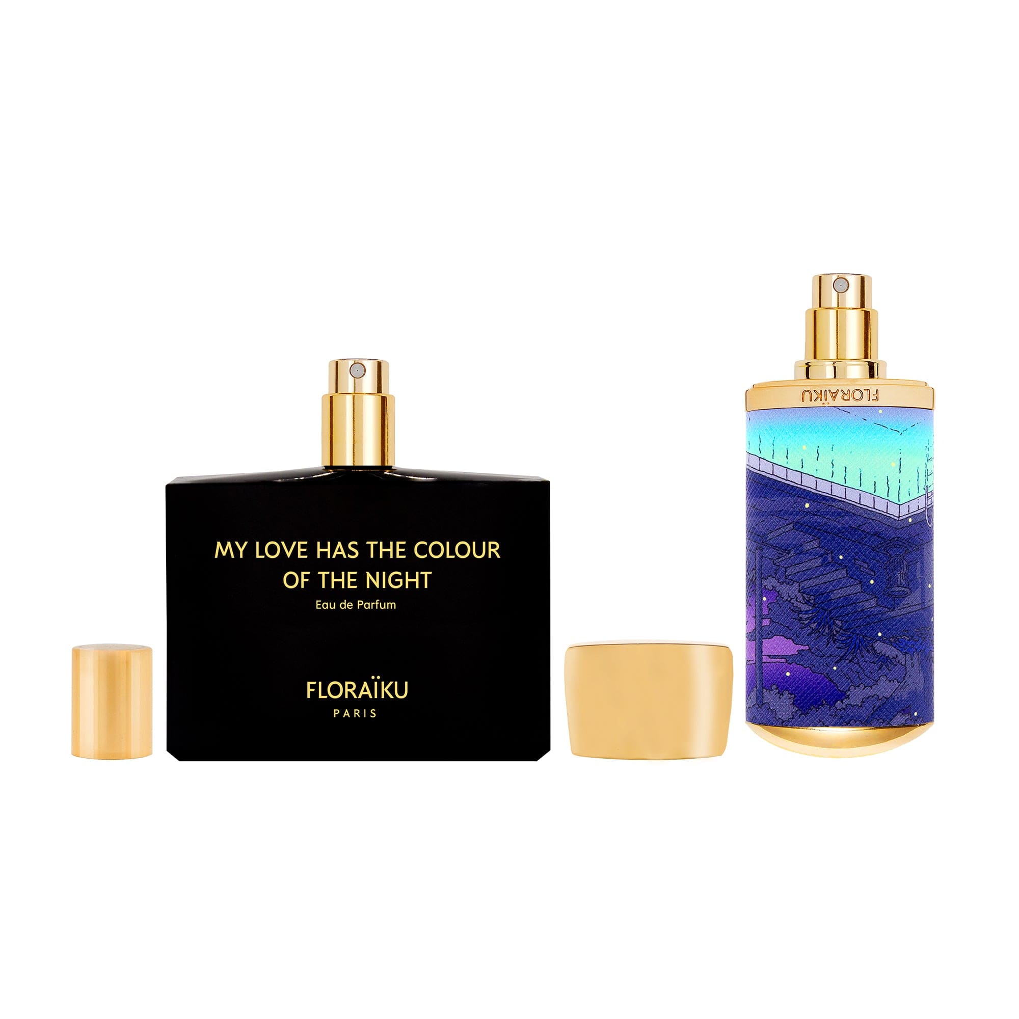 O Meu Amor Tem a Cor da Noite - Incenso Proibido Kodo FLORAÏKU Eau de Parfum