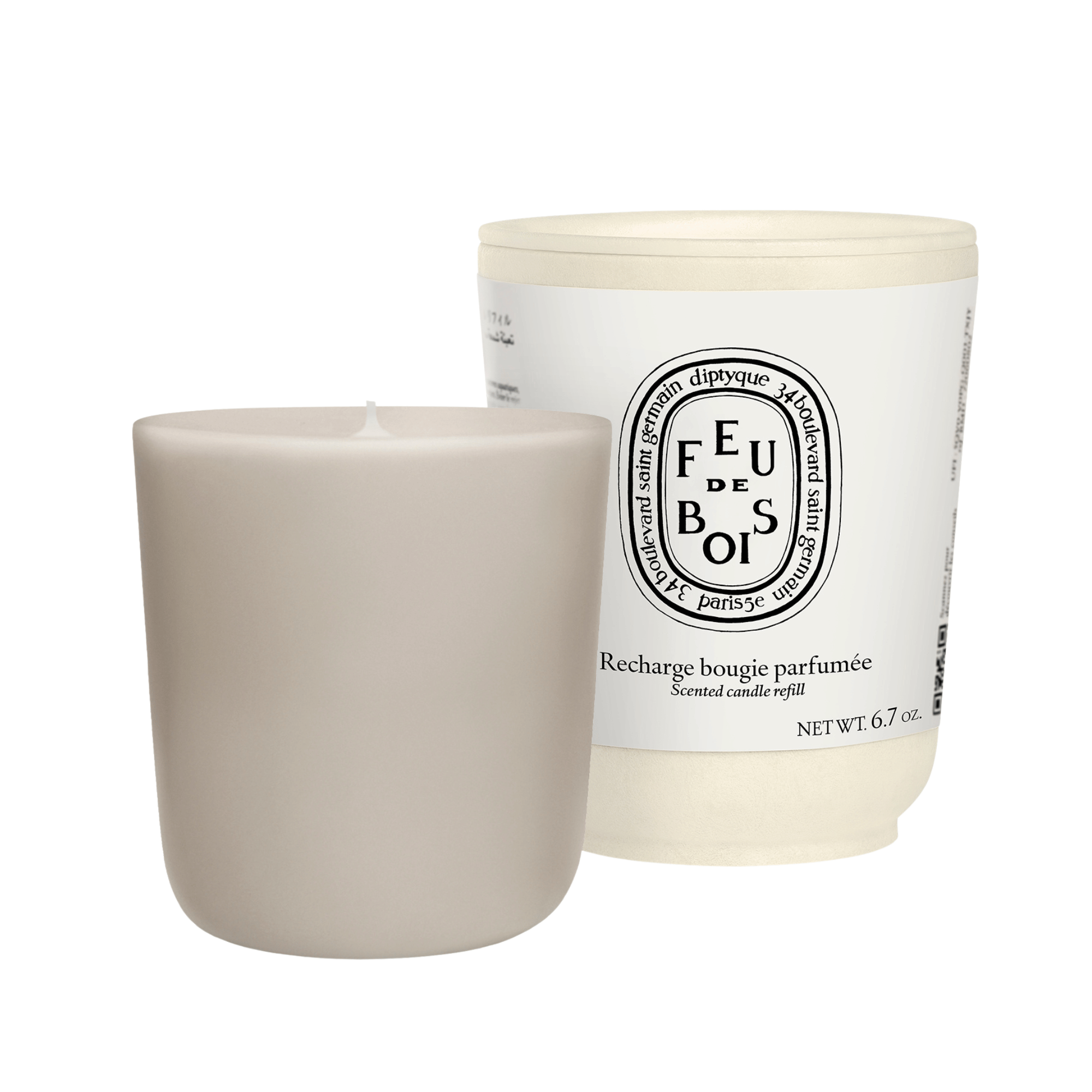 REFILL CLASSIC CANDLE FEU DE BOIS