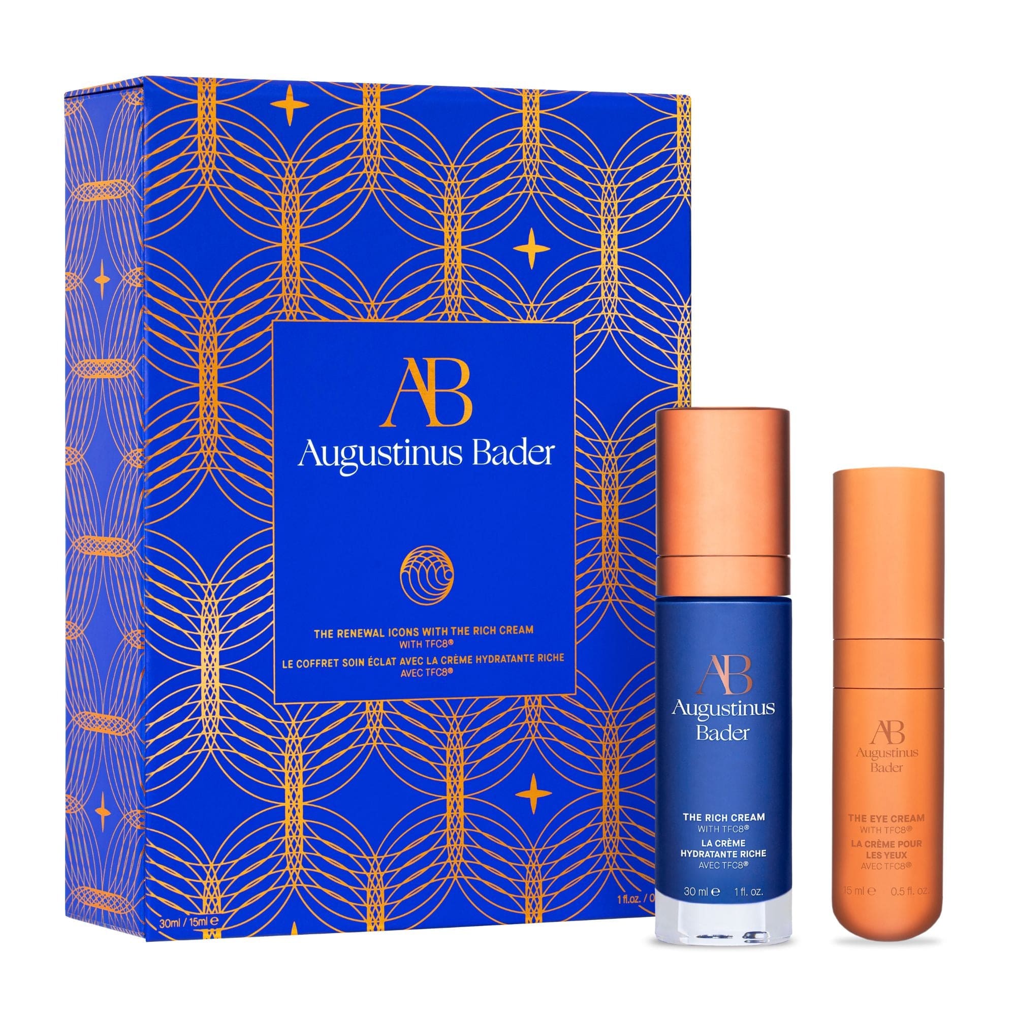 The Renewal Icons with The Rich Cream Augustinus Bader Moisturizing Set