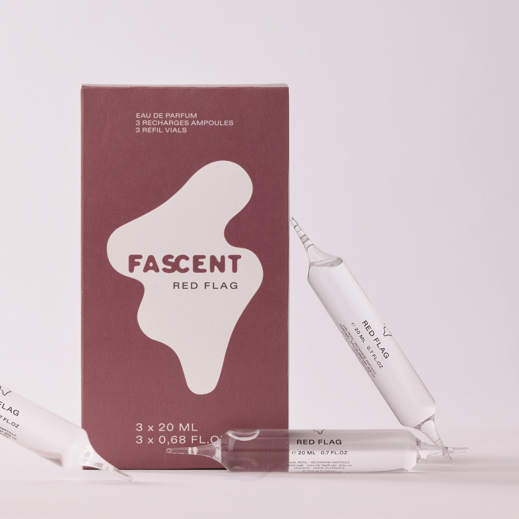 Red Flag Eau de Parfum Fascent | Fragancia Amaderada Especiada | ABANUC