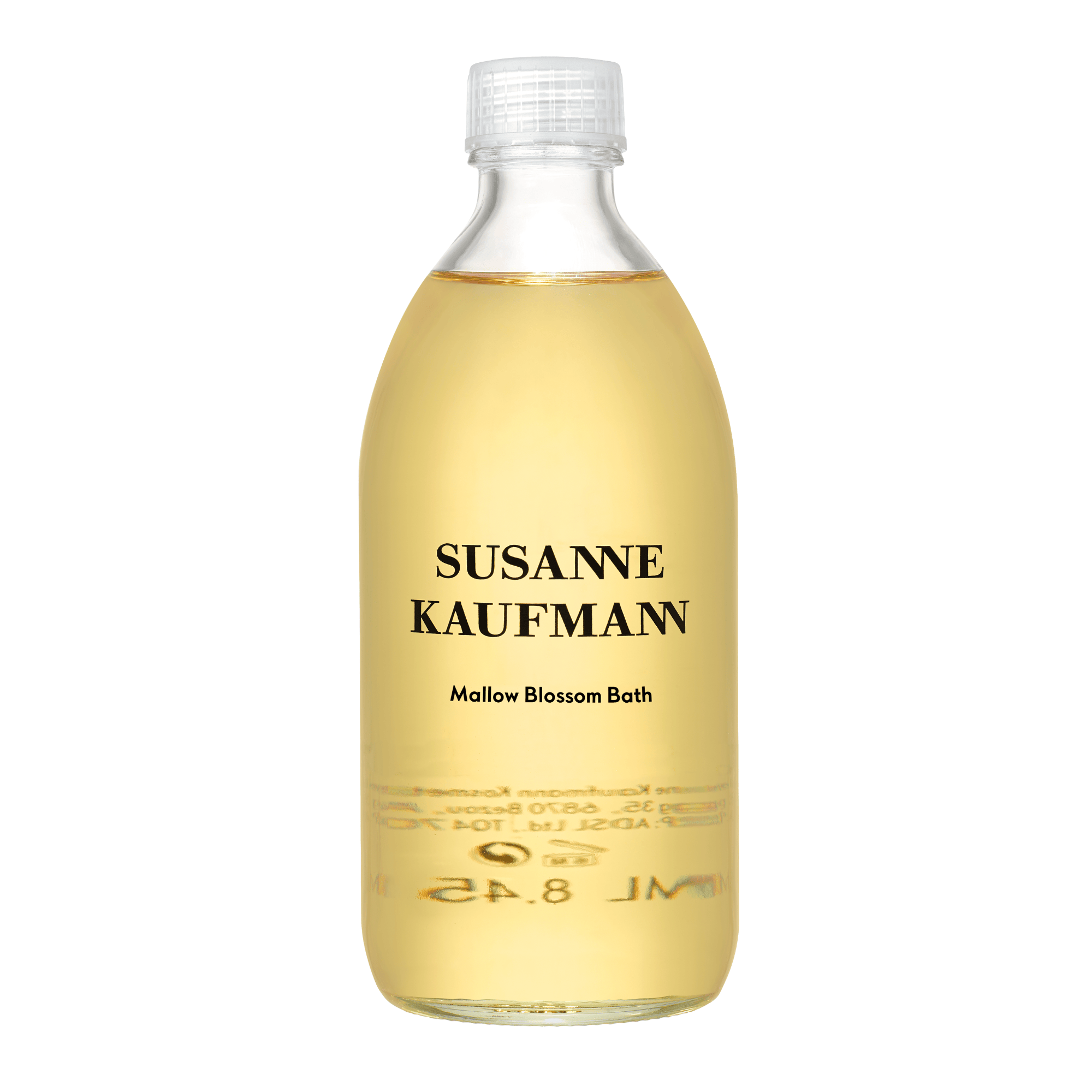 Susanne Kaufmann Mallow Blossom Bath tratamiento de baño relajante con extracto de malva, lavanda y aceites esenciales de romero, salvia y cedro
