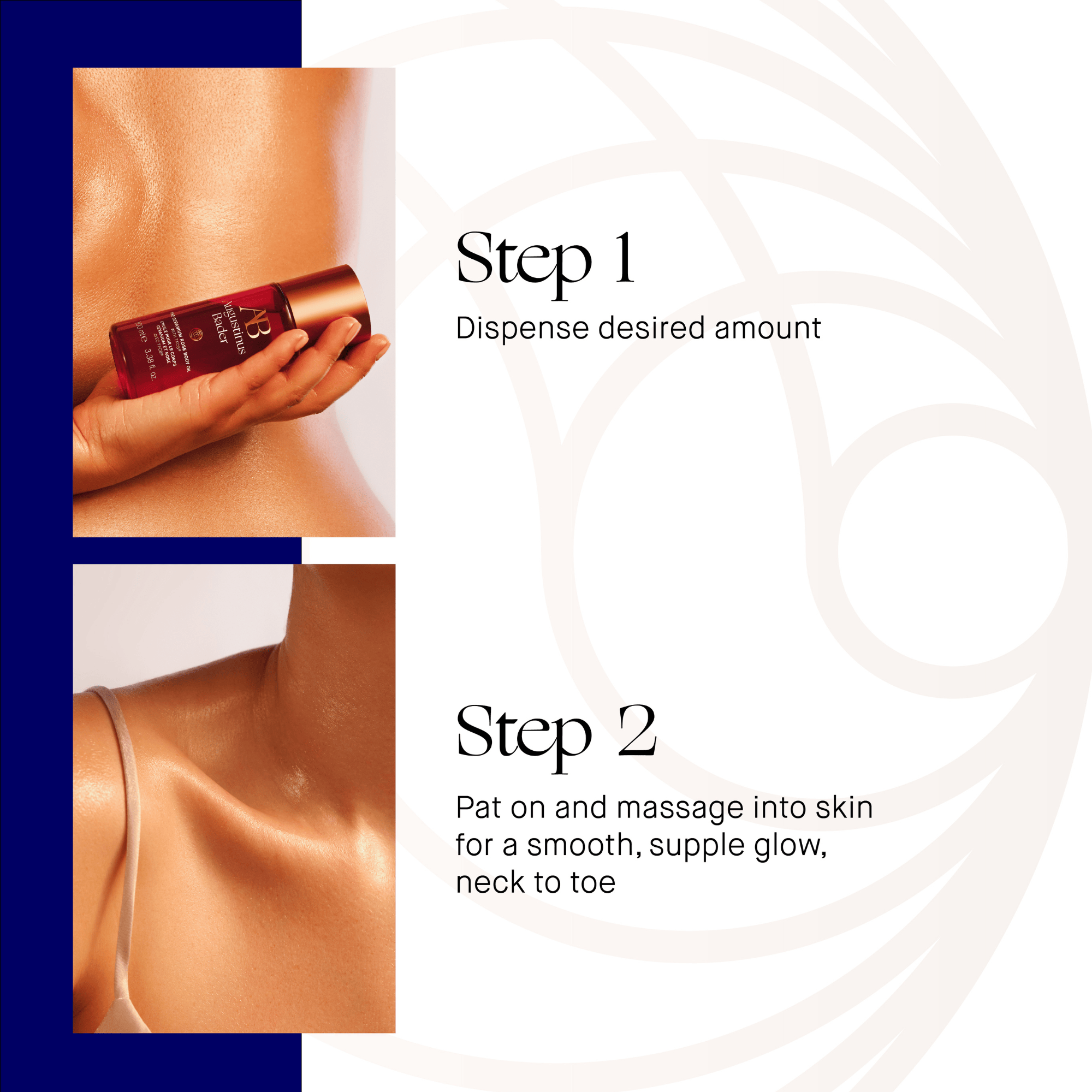 The Geranium Rose Body Oil de Augustinus Bader – aceite corporal de rápida absorción con TFC8® y geranio-rosa para nutrir, suavizar y aportar luminosidad.