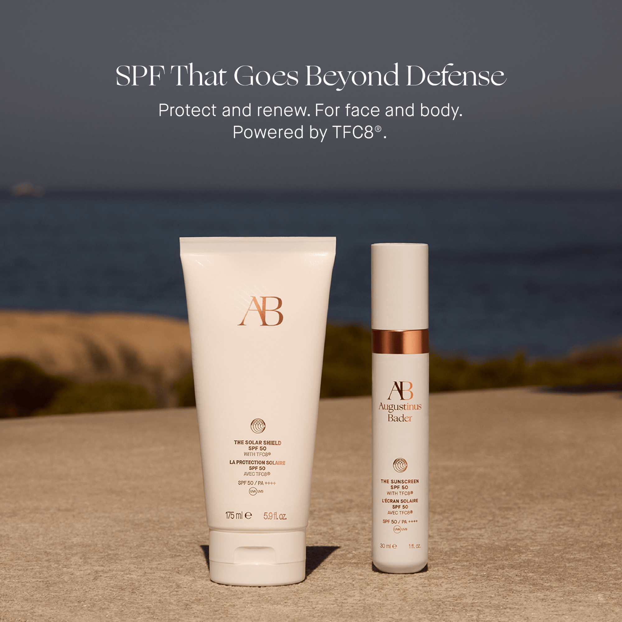 The Solar Shield SPF 50, Protector Solar Corporal | Augustinus Bader 