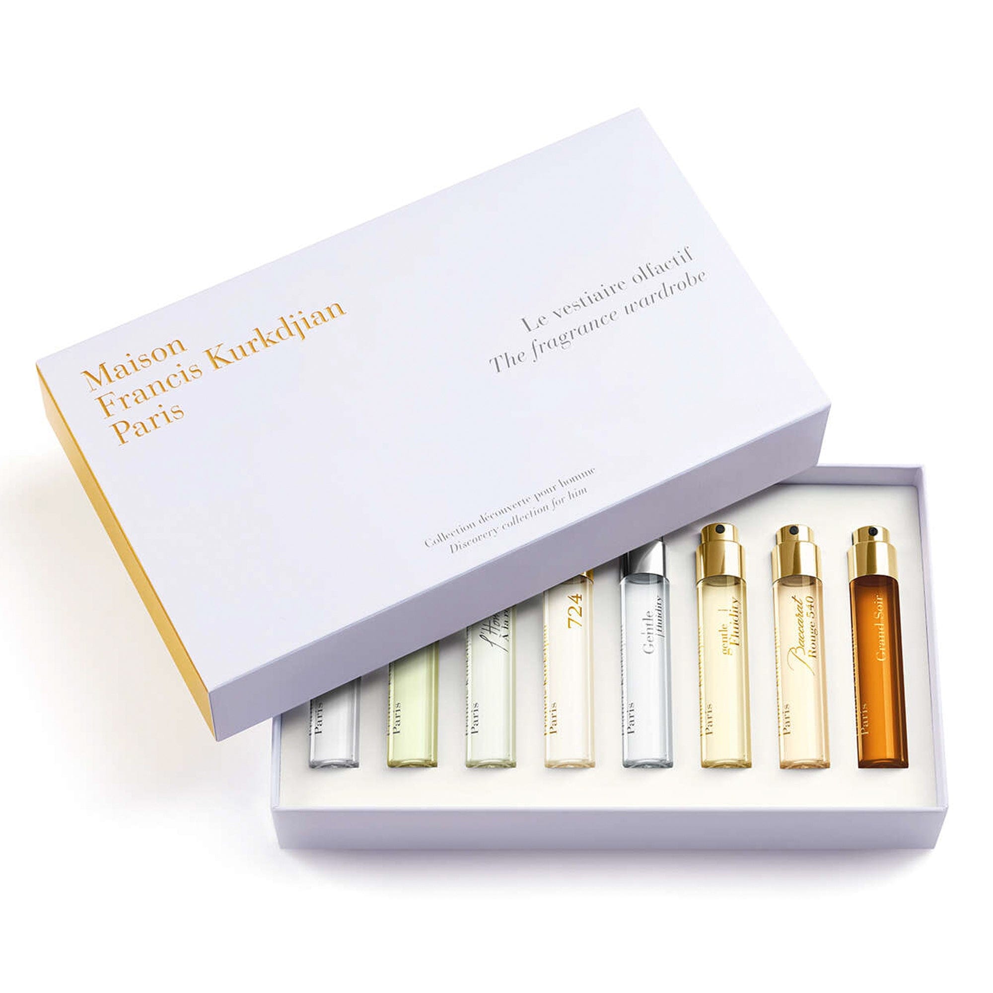 Travel fragrance pack for men Maison Francis Kurkdjian