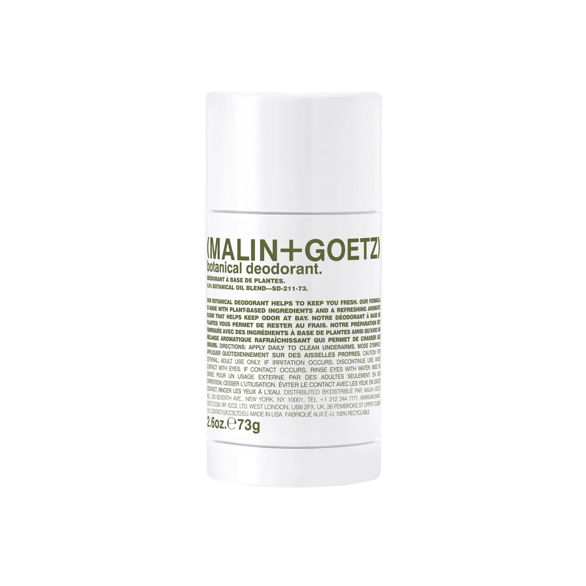 Botanical Blend Deodorant de (MALIN+GOETZ) Desodorante infusionado
