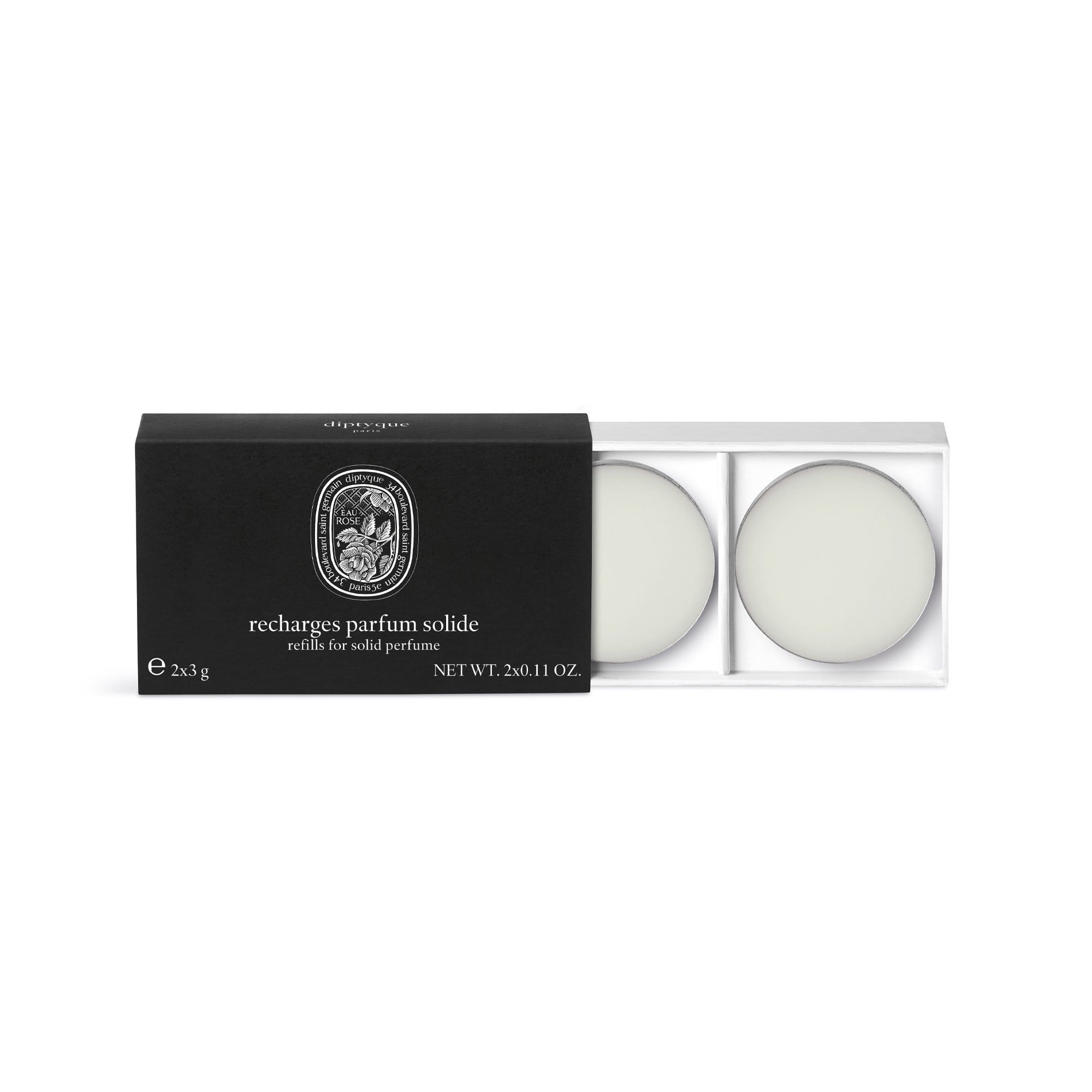 Eau Rose Diptyque solid refillable perfume