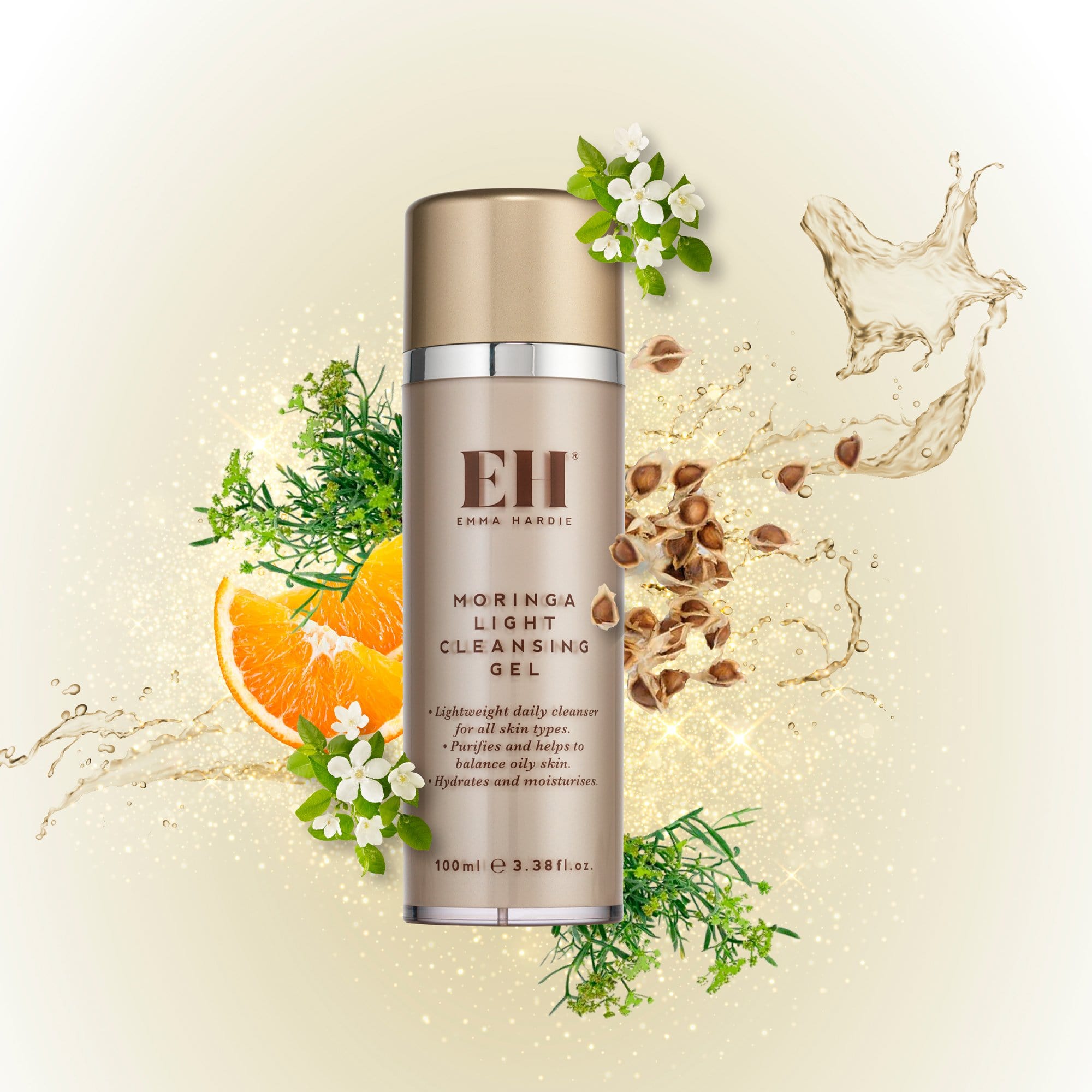 Moringa Light Cleansing Gel de Emma Hardie Gel Limpiador