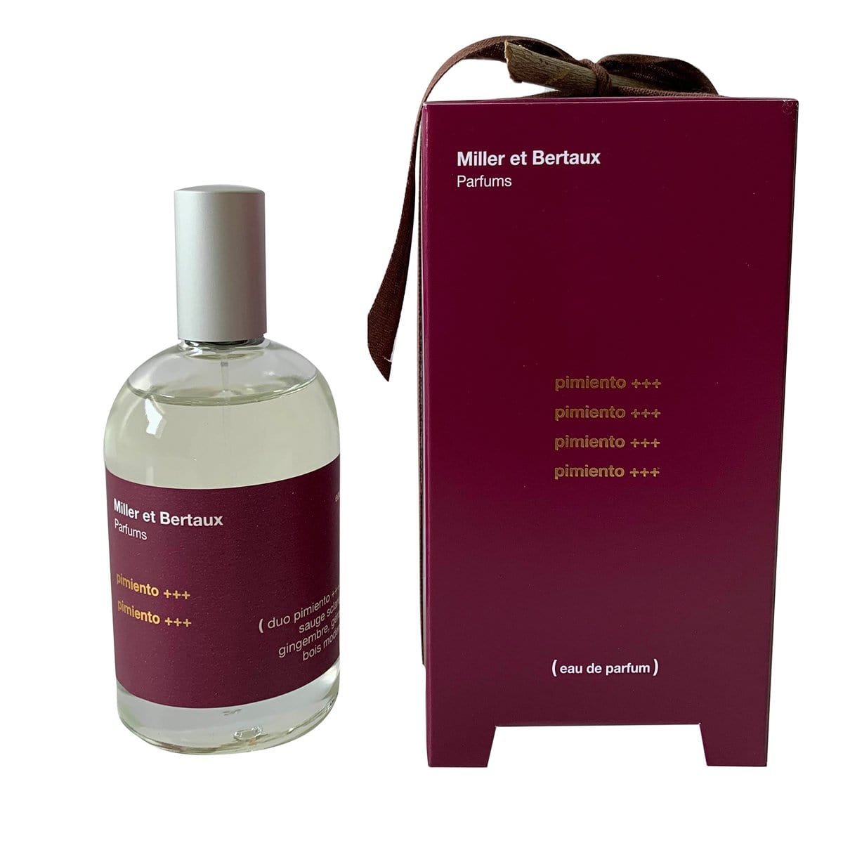 Pimiento+++ un perfume de Miller et Bertaux Eau de Parfum