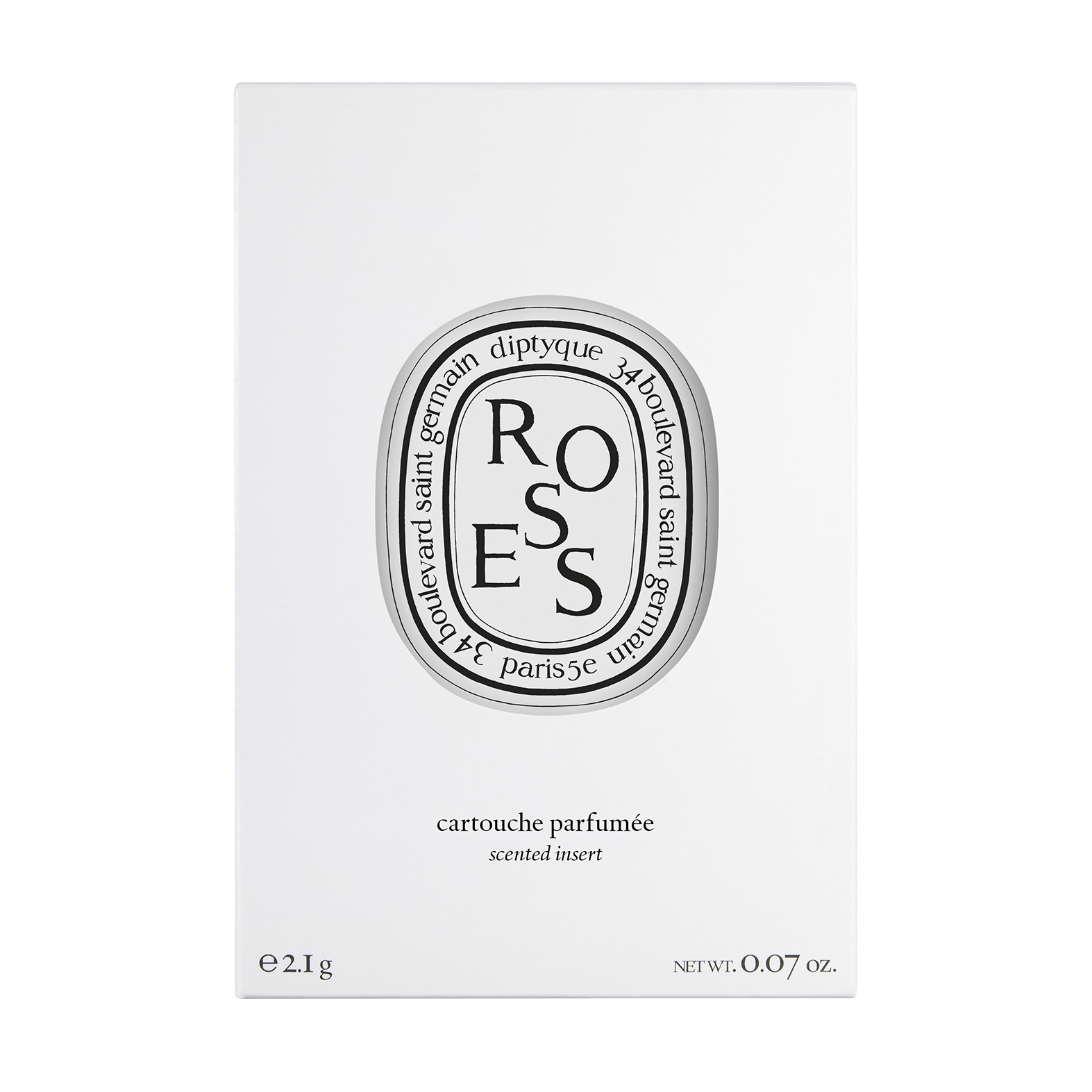 Roses Recarga perfumada para difusor eléctrico y para el coche de diptyque Cápsulas