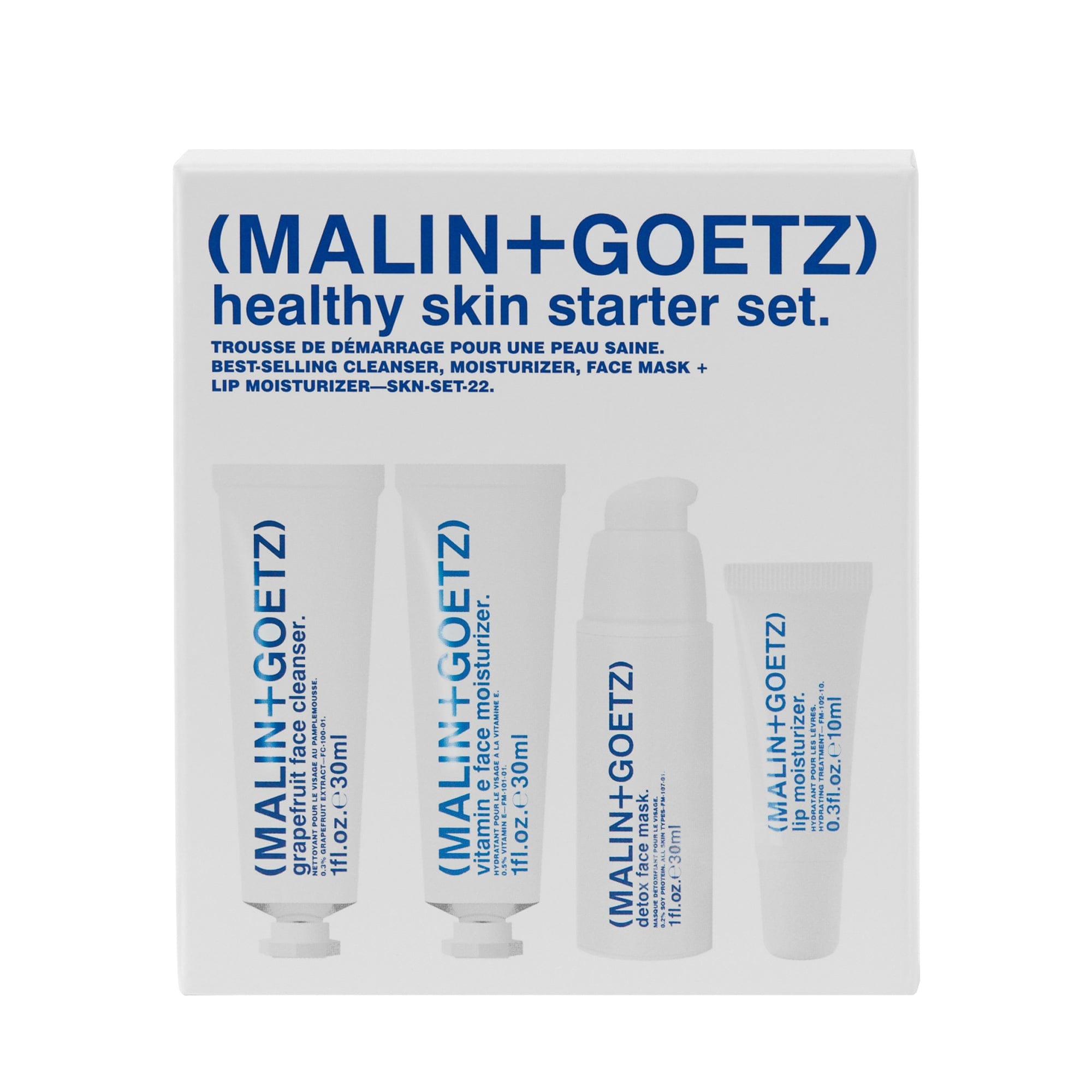 Healthy Starter Kit (MALIN+GOETZ) - Facial Travel Kit