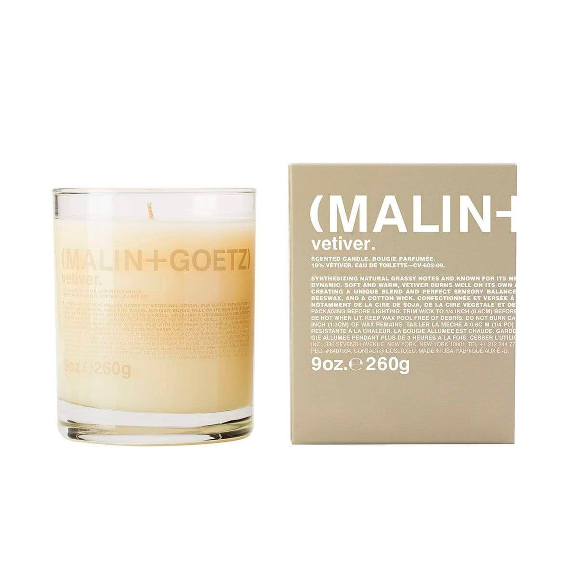 Vetiver Candle de (MALIN+GOETZ) Vela Perfumada